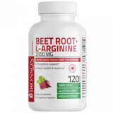 BeetRoot Extract Rübenwurzel + L-Arginin, 2000 mg, 120 Kapseln, Bronson Laboratories