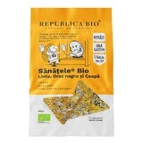 Sanatele bio aux lentilles, riz noir et oignons, bio, sans gluten, 40 g, Republica Bio