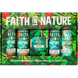 Faith in Nature Coffret cadeau de soins corporels et capillaires végétaliens avec huile de noix de coco, 1 pièce