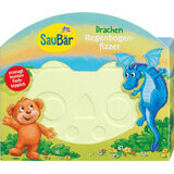 SauBär Dragon Badebombe mit Regenbogeneffekt, 1 Stück