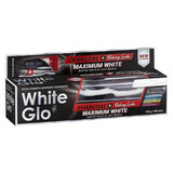 Houtskool + Zuiveringszout tandpasta Maximum White, 100 ml, White Glo