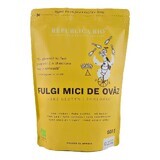 Fulgi mici de ovaz fara gluten ecologici, 500 g, Republica Bio