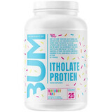 Birthday Cake Cbum Series Itholate Protein Powder Molkenprotein-Isolat mit Geburtstagskuchen-Geschmack, 820 g, Raw Nutrition