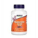 Hyaluronzuur 50 mg + MSM x 60 cps, Now Foods 