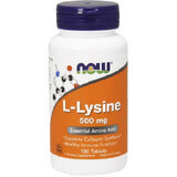 L-Lysine 500 mg x 100 comprimés, Now Foods