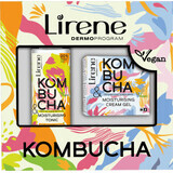 Lirene Set cadou KOMBUCHA cremă-gel și toner hidratant, 1 buc