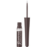 Rimmel London Mascara London Glam'Eyes Professional 002 Velluto Marrone, 1 pz