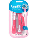 Gillette Venus Aparate de ras piele sensibilă, 6 buc