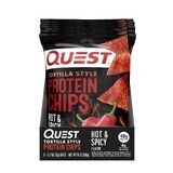 Quest™ Eiwitchips in tortillavorm, met pikante smaak 32 g