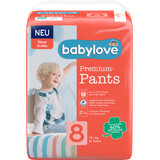 Babylove Diaper Number 8, 16 pcs