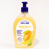 ON LINE Liquid soap mango and basil, 500 ml