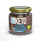 Organic chocolate cream with coconut oil MCT Keto, 200 g, Cocoa