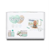 Pannolini Bio Midi, n. 3, 4-9 kg, 36 pezzi, Babyfit