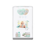 Organic Diapers, No. 2, 3-6 kg, 42 pieces, Babyfit