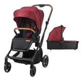 2 in 1 modularer Kinderwagen Saliara, Cabernet, Coccolle