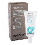 Gel peling pentru ten gras si mixt BioActive S Acne, 15 ml, Pellamar