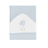 Toalla de baño con capucha Sweet suenos, 100x100 cm, Azul, Bimbi Chic