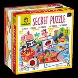 Puzzle cu mici secrete Piratii, +3 ani, Ludattica