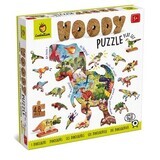 Puzzle di legno, +5 anni, Dinosauri, Ludattica