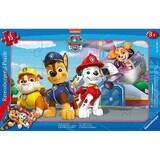 Telaio puzzle Puppy Patrol, +4 anni, 15 pezzi, Ravensburger