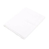 Sleep Party Fitted Sheet with elastic, White, 120X60 cm, Baltic Bebe