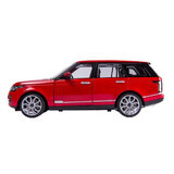 Range Rover metalen auto, schaal 1 tot 24, Rood, Rastar