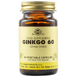 Ginkgo Biloba 60, 60 Kapseln, Solgar