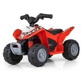 Quad Honda elektrische kinder ATV, +24 maanden, TRX 250X, Rood, Milly Mally