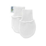 Newborn gloves, White, BabyJem