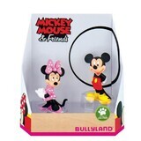 Set van 2 beeldjes Minnie en Mickey, Bullyland