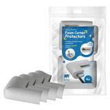 Set of 4 foam edge protectors, Grey, Sipo