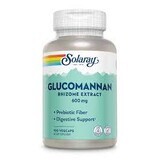 Glucomannan 600 mg Solaray, 100 capsule, Secom