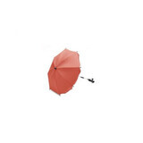 Carriage umbrella with UV protection 50+, 65 cm, Coral Red, Fillikid