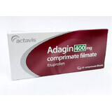 Adagin 400 mg, 10 Tabletten, Actavis