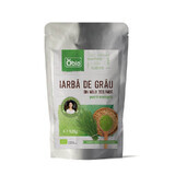 Poudre d'herbe de blé biologique, Nouvelle-Zélande, 125g, Obio