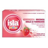 Isla junior met aardbeiensmaak, 20 zuigtabletten, Engelhard Arzneimittel