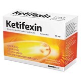 Ketifexin 50 mg granulato per soluzione orale, 10 bustine, Sandoz