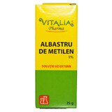 Albastru de metilen 1%, 25 g, Vitalia