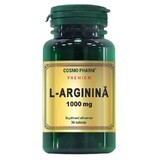 L-arginină 1000mg, 30 tablete, Cosmopharm