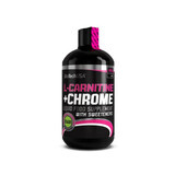 L-Carnitine + Chroom Liquid Orange, 500 ml, Biotech USA