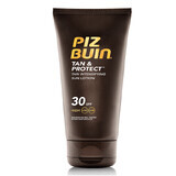 Loțiune pentru bronzare accelerată SPF 30 Tan & Protect, 150 ml, Piz Buin