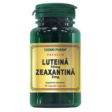 Lutéine 10mg Zéaxanthine 2mg, 60 gélules, Cosmopharm