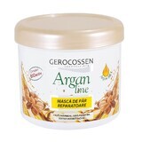 Mascarilla capilar reparadora con aceite de argán y queratina Argan Line, 450 ml, Gerocossen