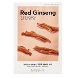 Masque nourrissant à l'extrait de ginseng rouge Airy Fit, 19 g, Missha