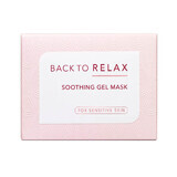 Maschera per pelli sensibili Back to Relax Shooting Gel Mask, 100 ml, Grazie Farmer