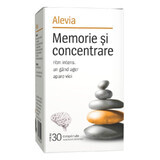 Geheugen en concentratie, 30 tabletten, Alevia