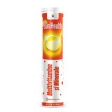 Sun Health Multivitaminen en Mineralen Effervescent, 20 tabletten, Sun Wave Pharma