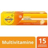 Supradyn Energy, Multivitaminen, 15 bruistabletten, Bayer