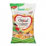 Muesli al mirtillo rosso, 400 g, Sanovita