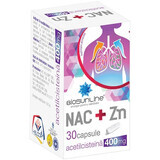 NAC+Zn 400 mg met vitamine C en zink Bioline, 30 capsules, Helcor